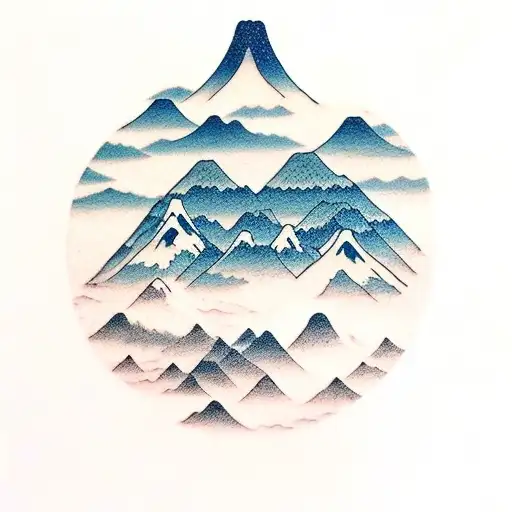 Mountain Waves Clouds