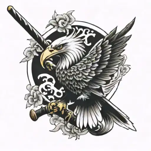 Eagle And Sword