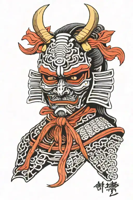 Samurai Armour Death Mask