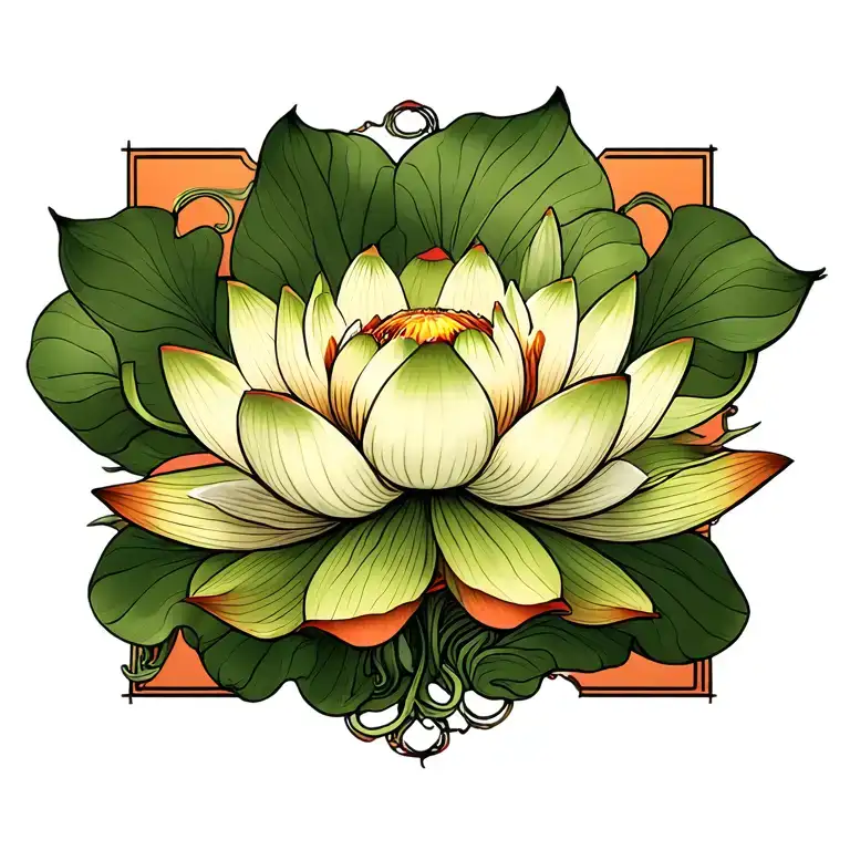 Lotus Flower Blooming