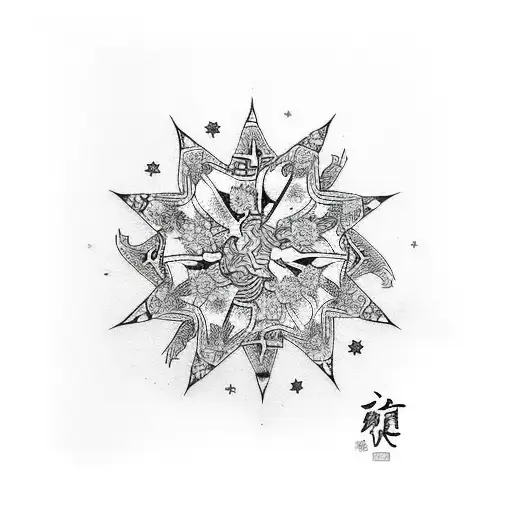 Star And Umbrella Mix