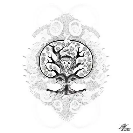 Tree Of Life And Heart