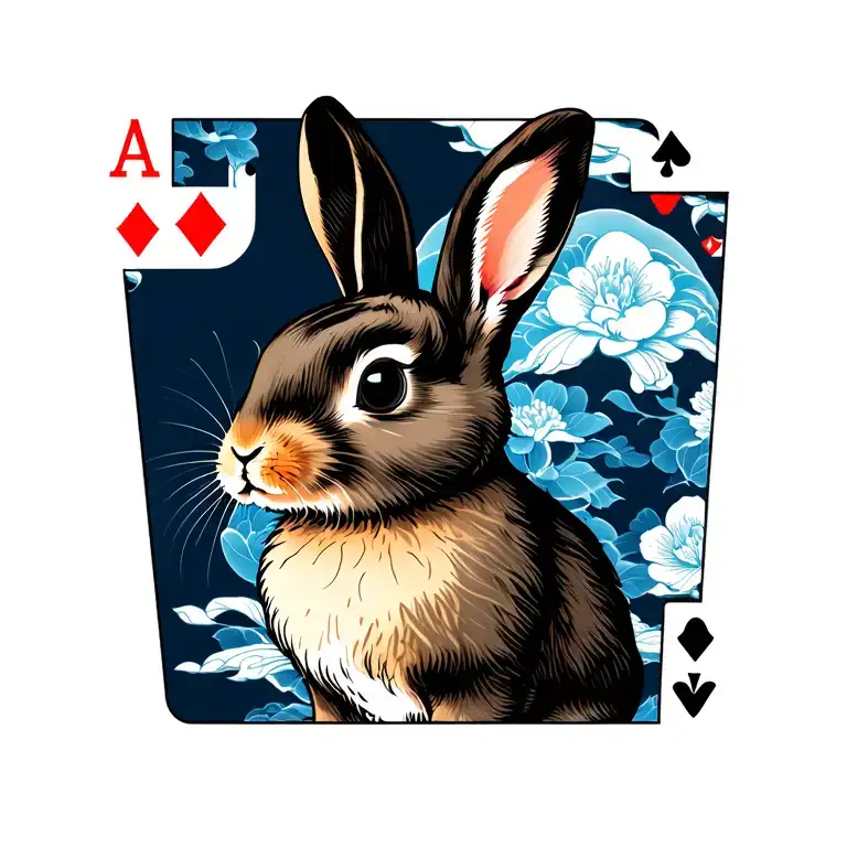 Rabbit Playing Cards