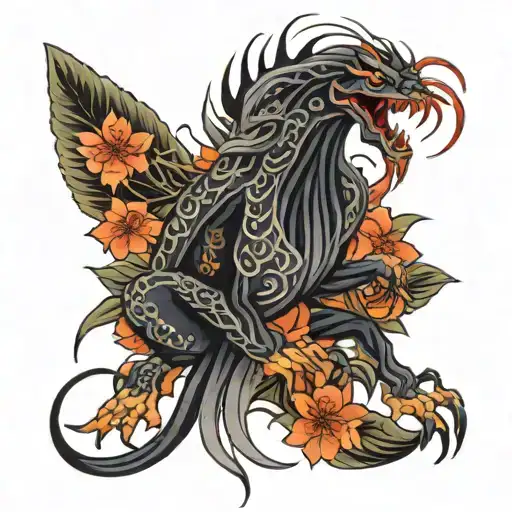 Spider Lily And Beast