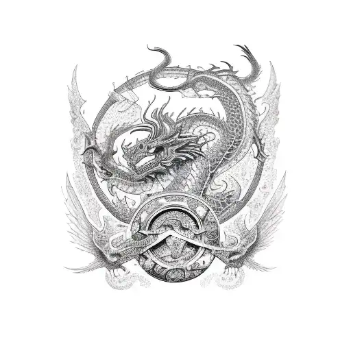 Dragon Caduceus
