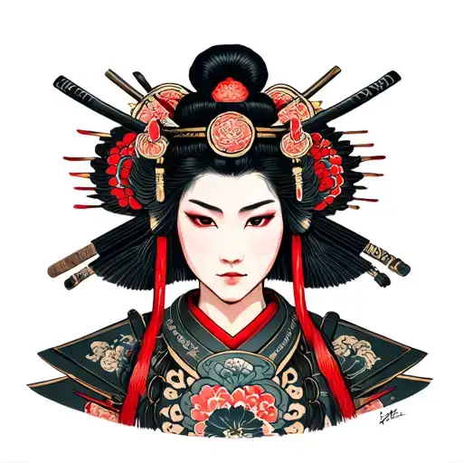 Female Samurai Warrior