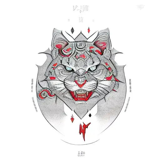 Night Tree And Panther