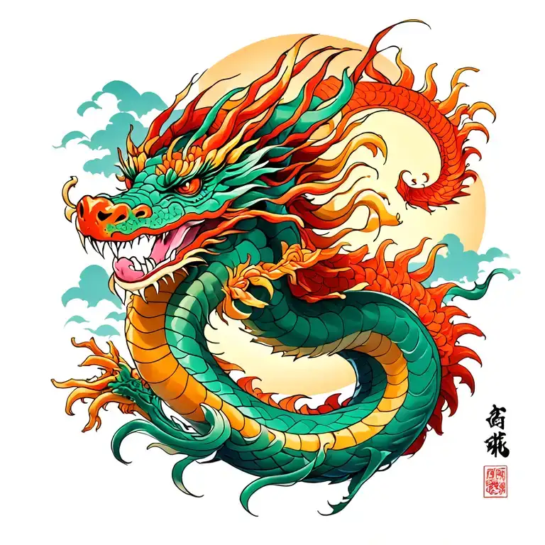 Long Dragon Emerging