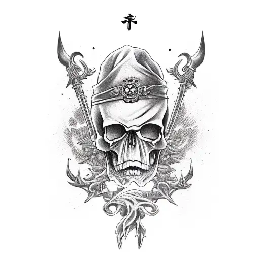 Eustass Law Jolly Pirate Skull