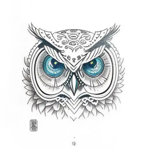 Owl With Three Eye