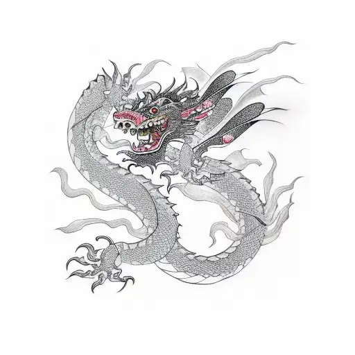 The Dragon Flies Into