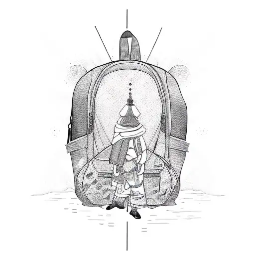 Person With Backpack Who Likes Travel