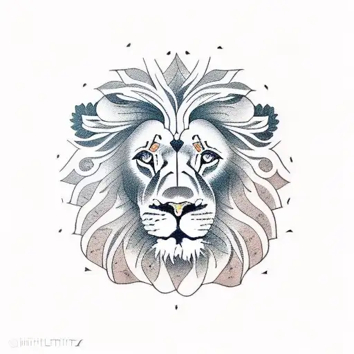 Lion Fixed Kintsugi Style