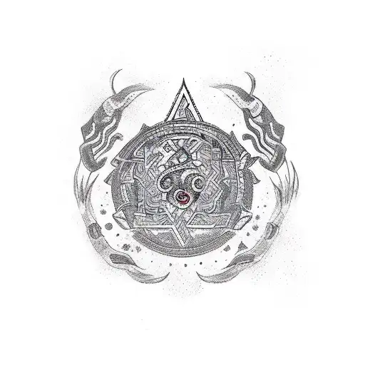 Mix Of Aquarius Sign And Hanaya