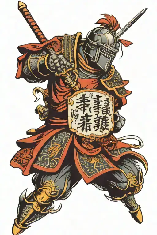 Knight And Bible Verse