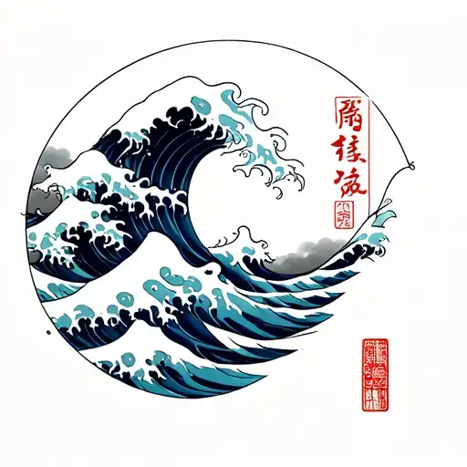 Ocean Waves Crashing