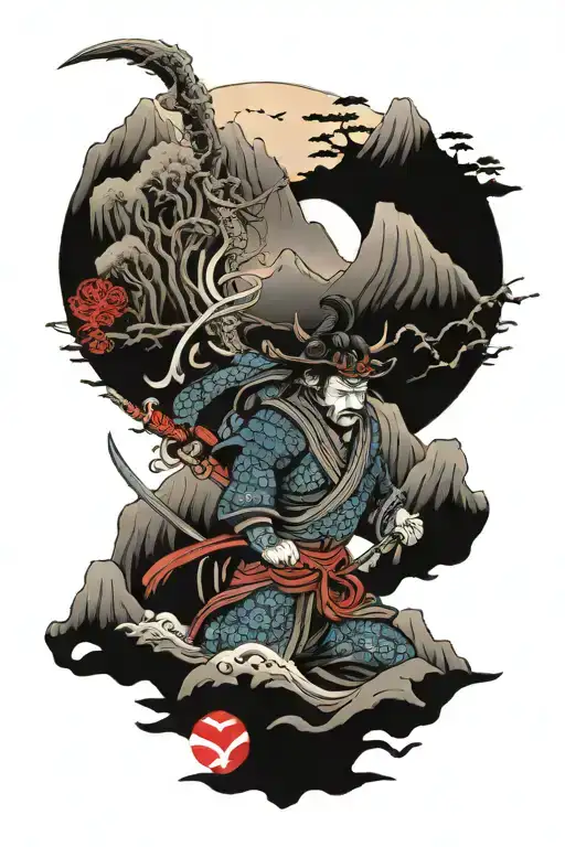 Warriors Samurai Mountains Inside