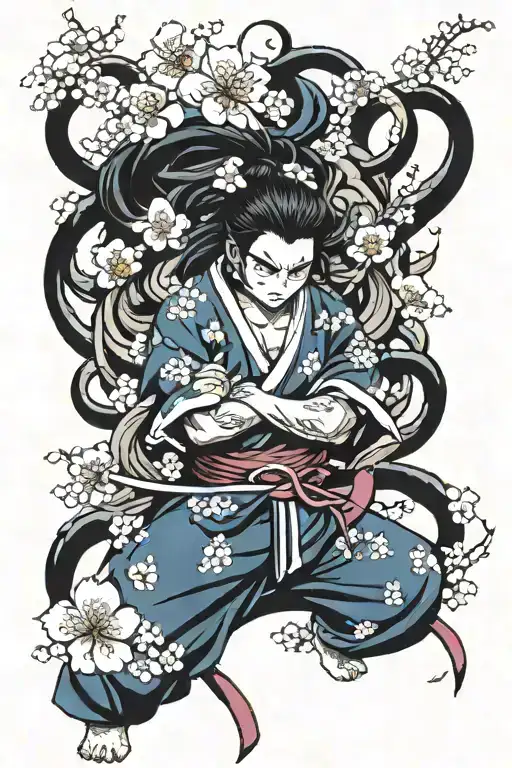 Cherry Blossom Demon Slayer Anime