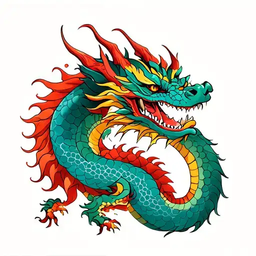 Kazakhstan And Wales Dragon Badass