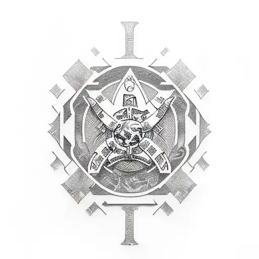 Christian Cross With Lionel Messi