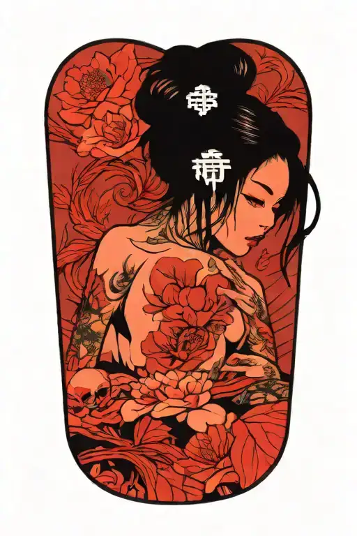 Sexy Nude Woman Bleeding From Eyes