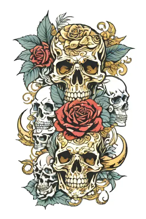 Skulls Gold Roses Blood Diamond Eyes Guns Money Drugs