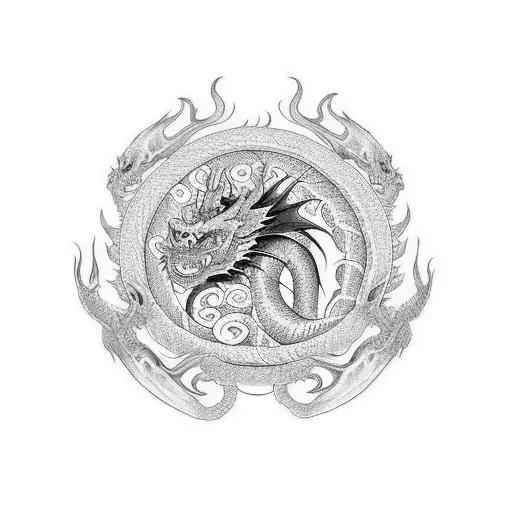Dragon Oriental Para Conectar Con Tigre Oriental