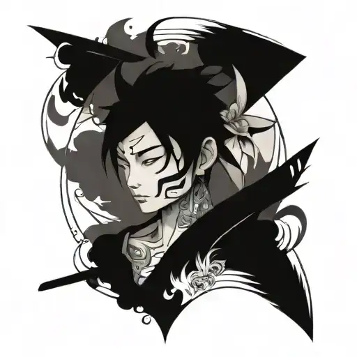 Abstract Anime Inspired