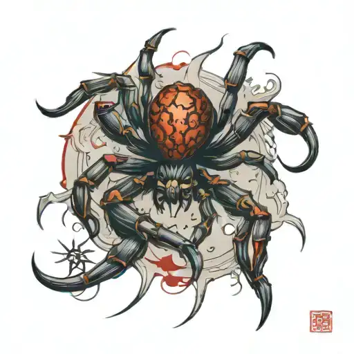 Spider Blood And Scorpion