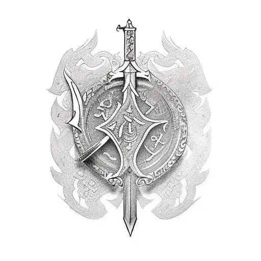 Paladin Sword From Final Fantasy 14