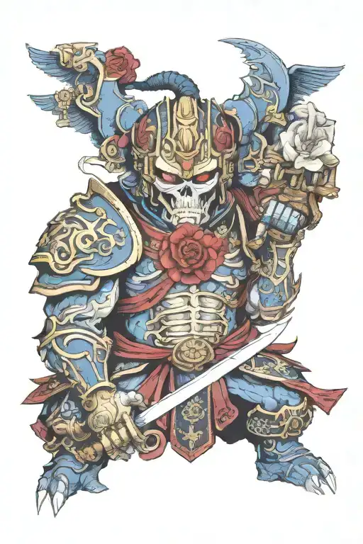 Warhammer 40K Night Lords Flayed Skin Torture