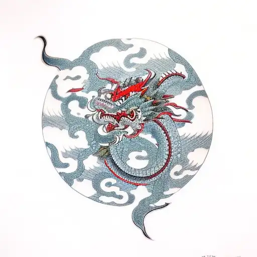 Japanese O We Dragon Mad