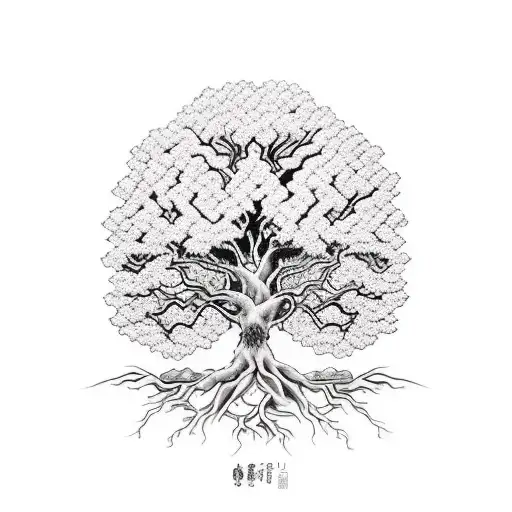 Georgous Tree With Massive Roots