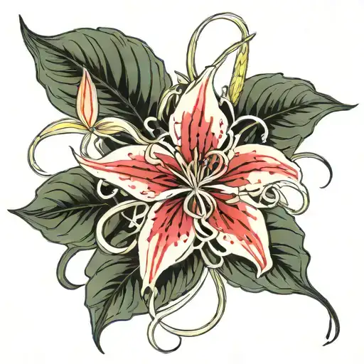 Spider Lily Intertwined