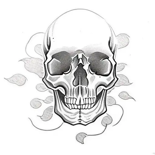 Skull Rose