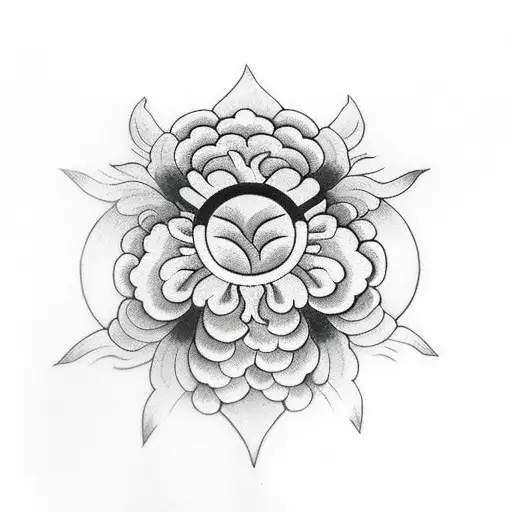 Samurai Sakura Flowers Moon