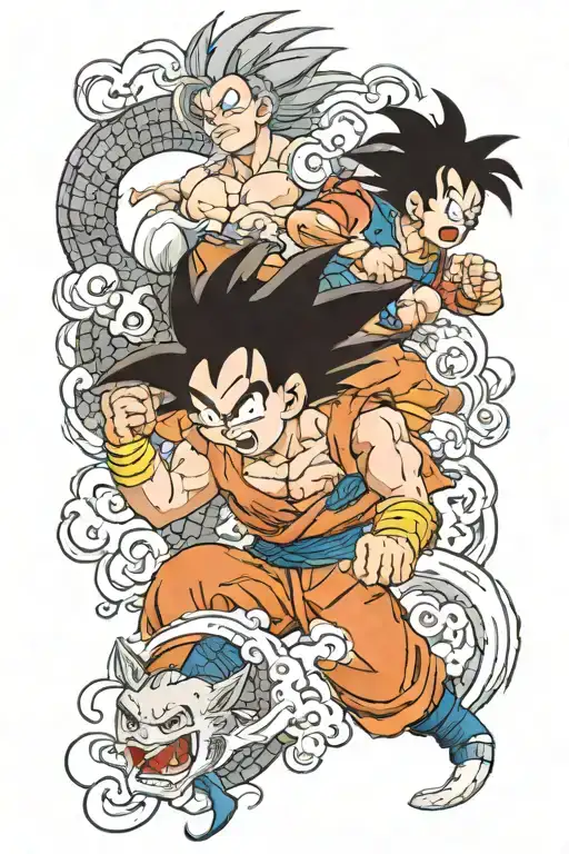 Dragon Ball Z And One Piece Anime