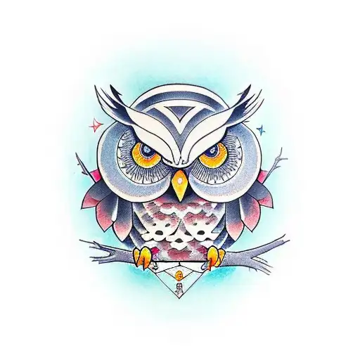 Owl Athena Ancient Greek