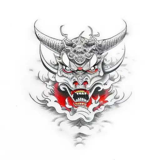 Fighting A Demon Irezumi