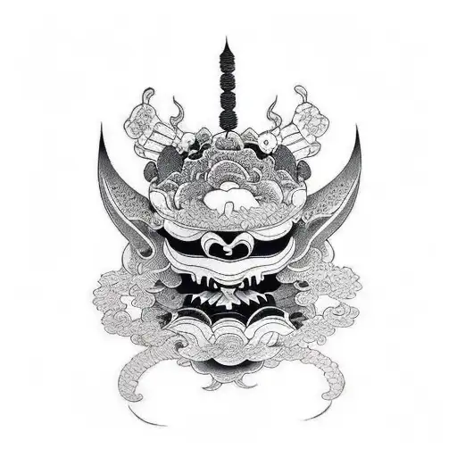 Jappannese Pattrens Black And Wihte