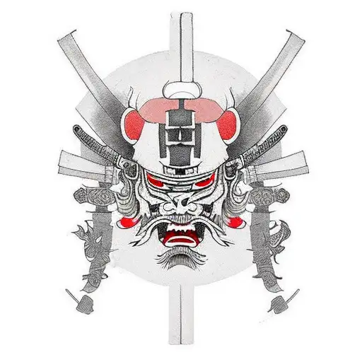 Head Of A Dead Samurai