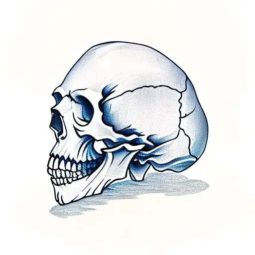 A Skull That Is A Potion Bottle And Has Flowers Coming Out Of It