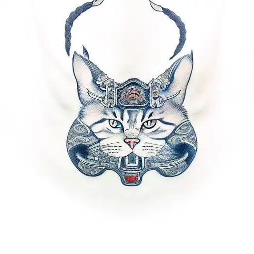 Samurai Cat