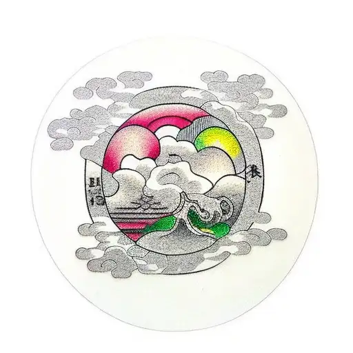 Apple And Zen Circle