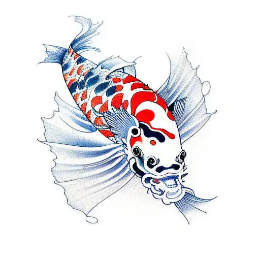 Koi Fish Waves
