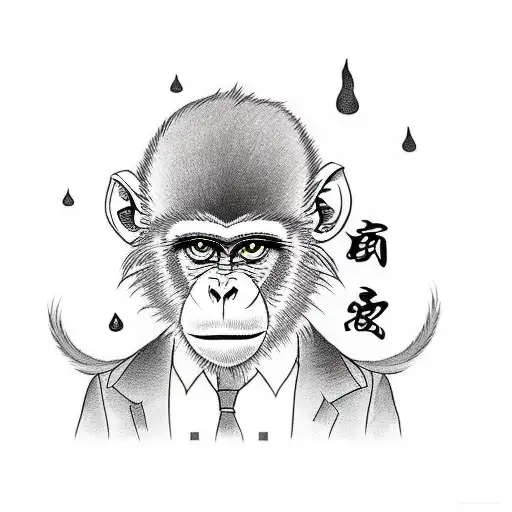 Monkey In A Suit