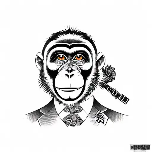Monkey In A Suit