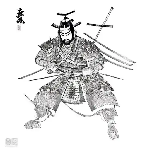 Esqueleto Samurai