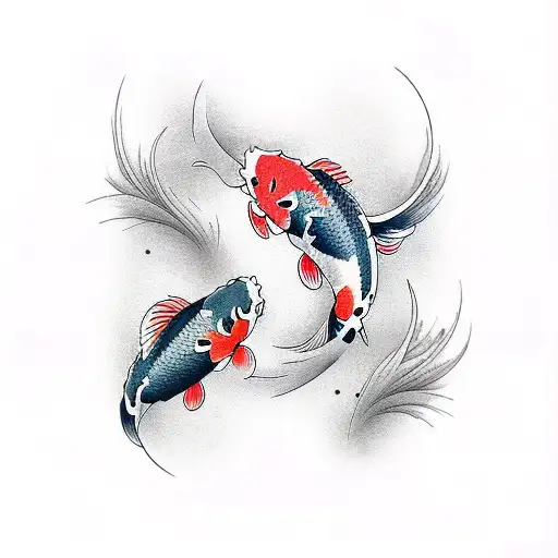 Koi Fish Wave