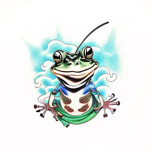 Frog Samurai Smoke